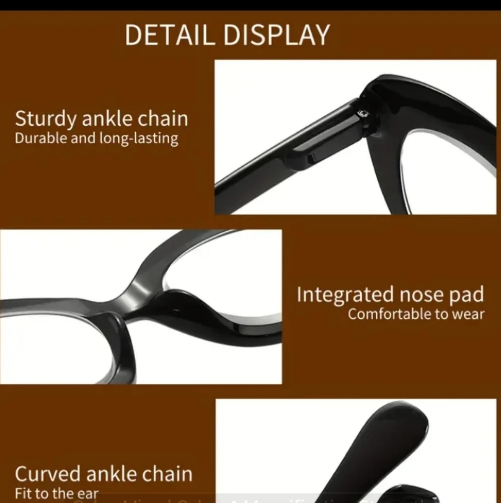 +300 Oversized Tortoise Shell Cat-Eye Reading Glasses